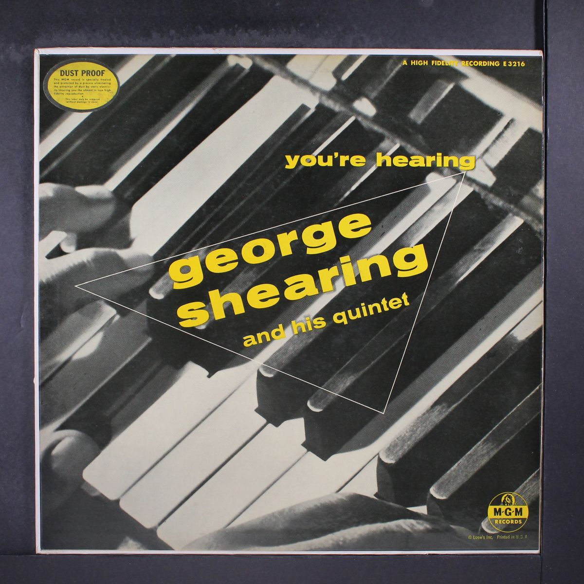 you're hearing by GEORGE SHEARING
