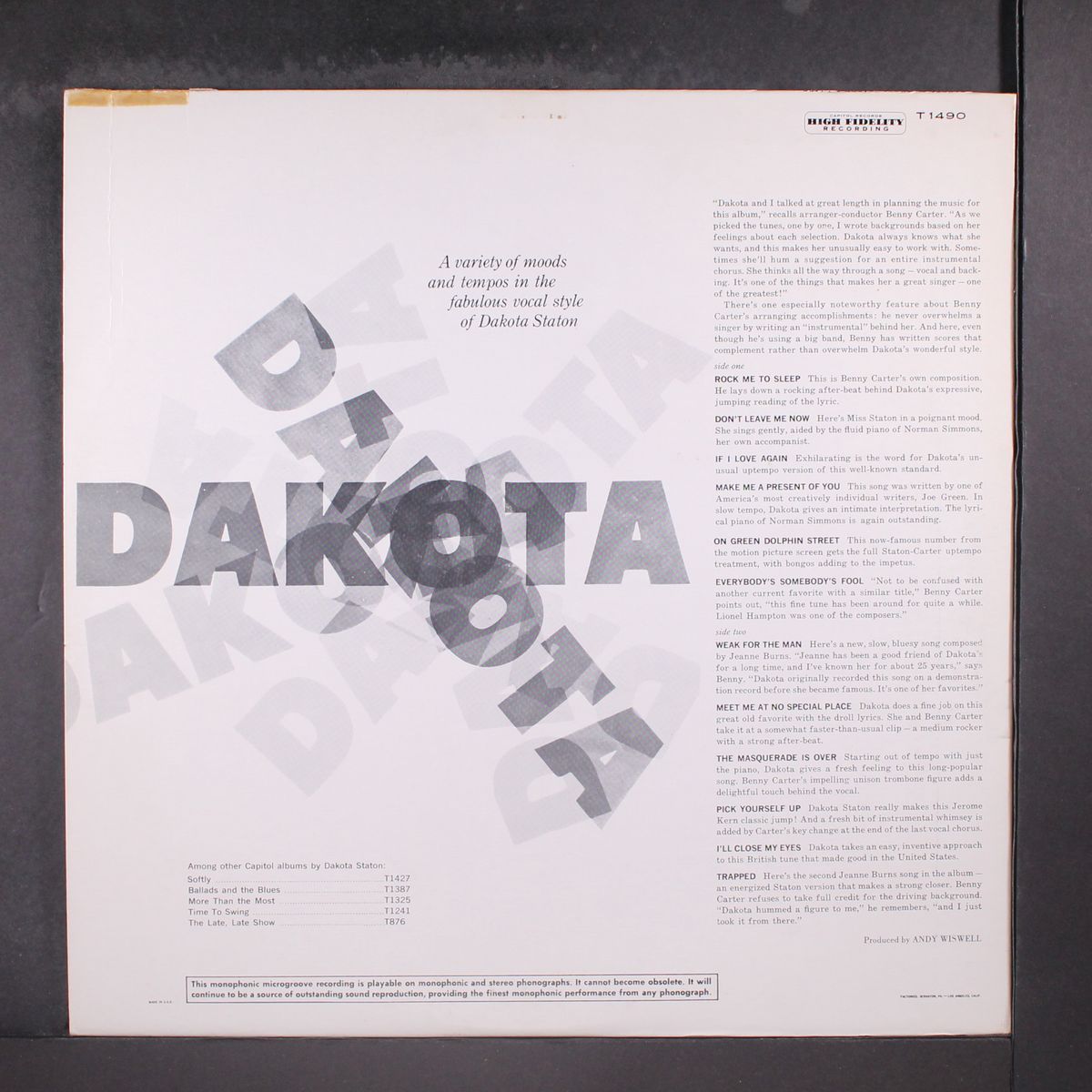 dakota by DAKOTA STATON