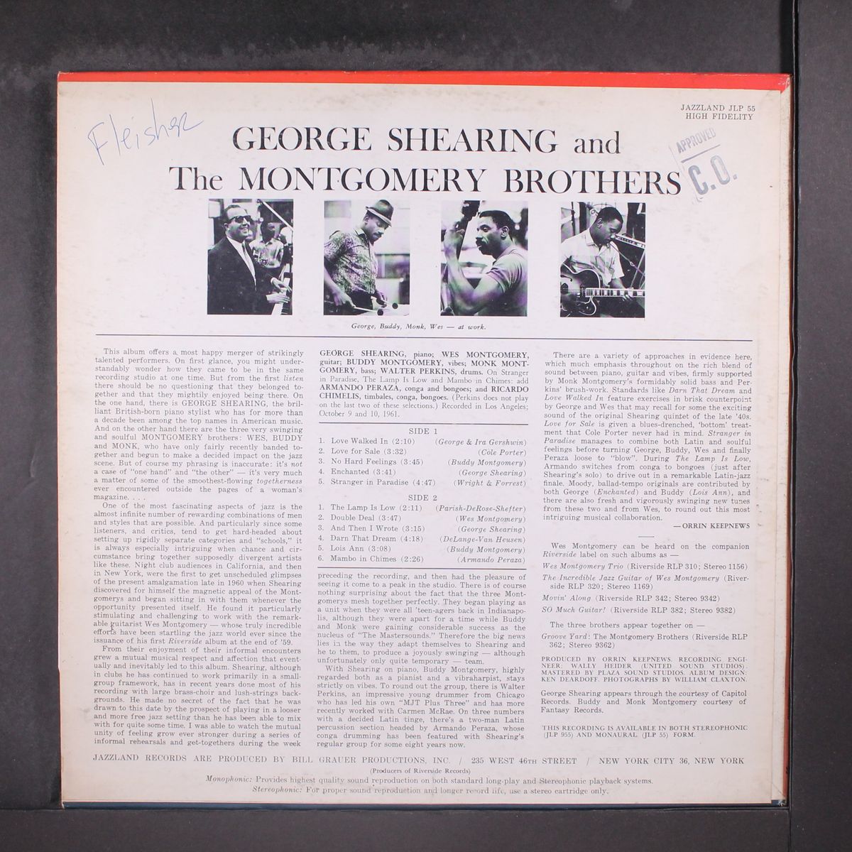 george shearing & montgomery brothers by GEORGE SHEARING & MONTGOMERY BROTHERS
