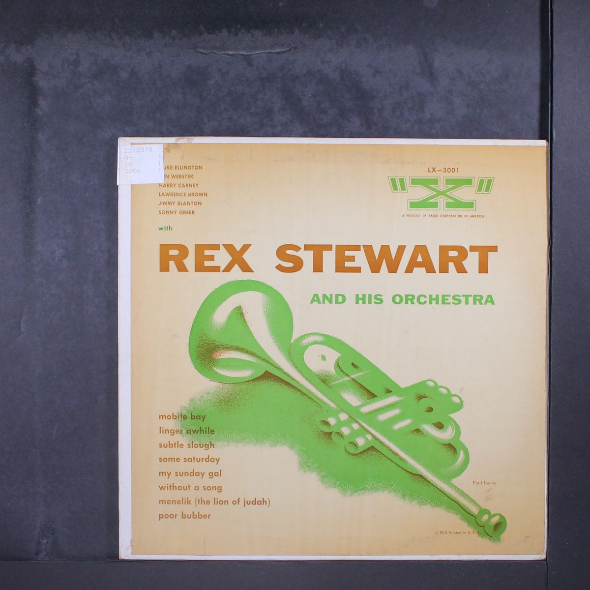 and his orchestra by REX STEWART