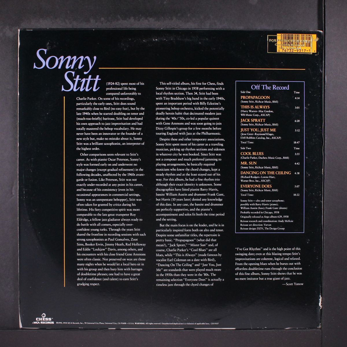 sonny stitt by SONNY STITT