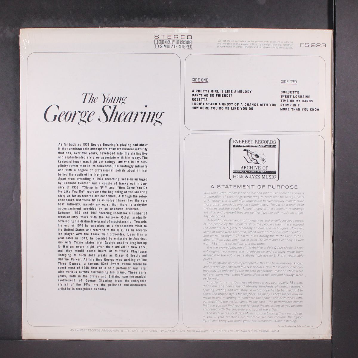 the young by GEORGE SHEARING
