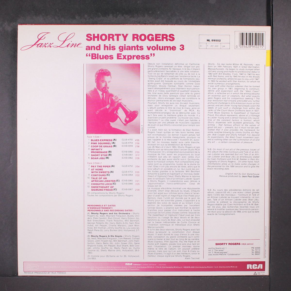 blues express by SHORTY ROGERS