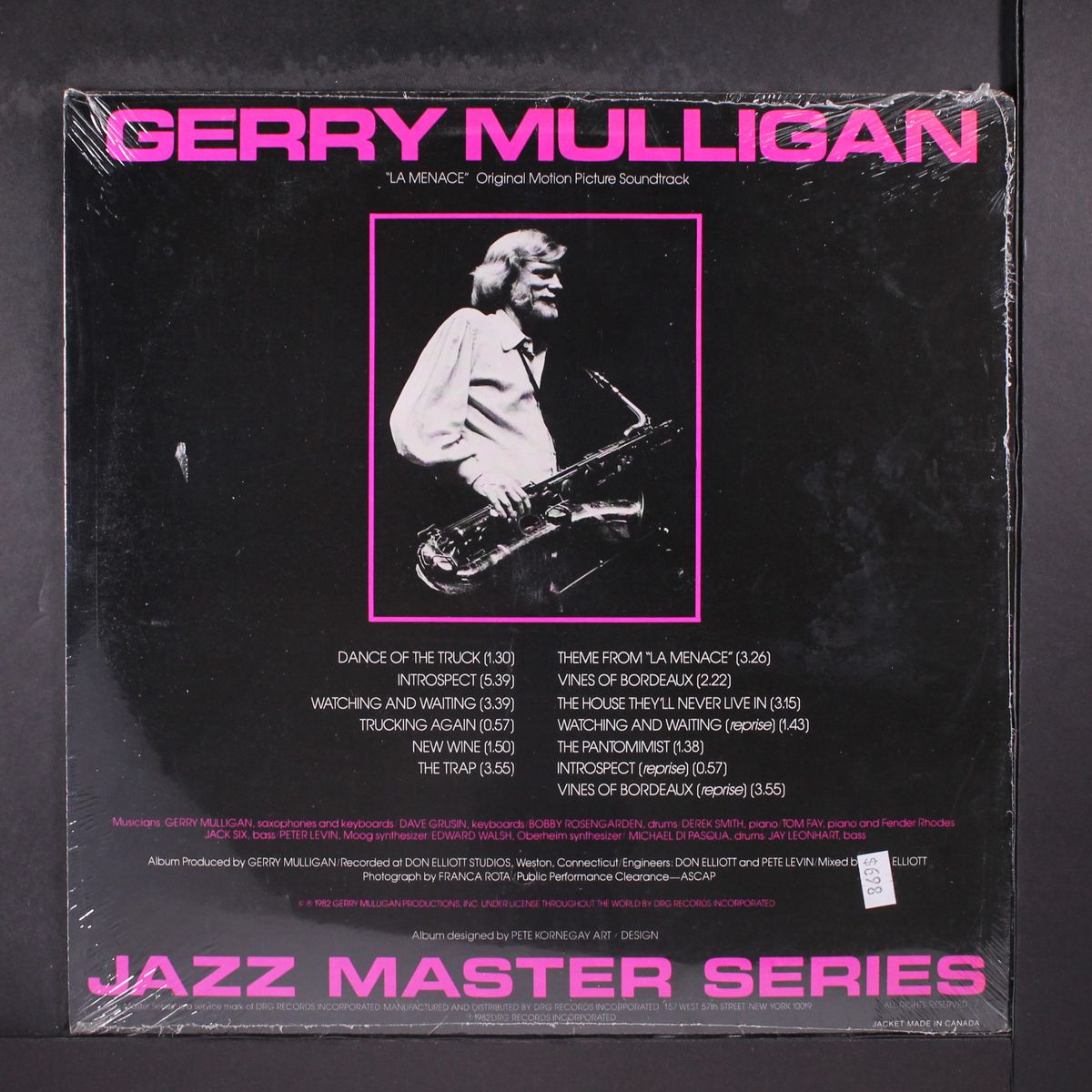 la menace sountrack by GERRY MULLIGAN