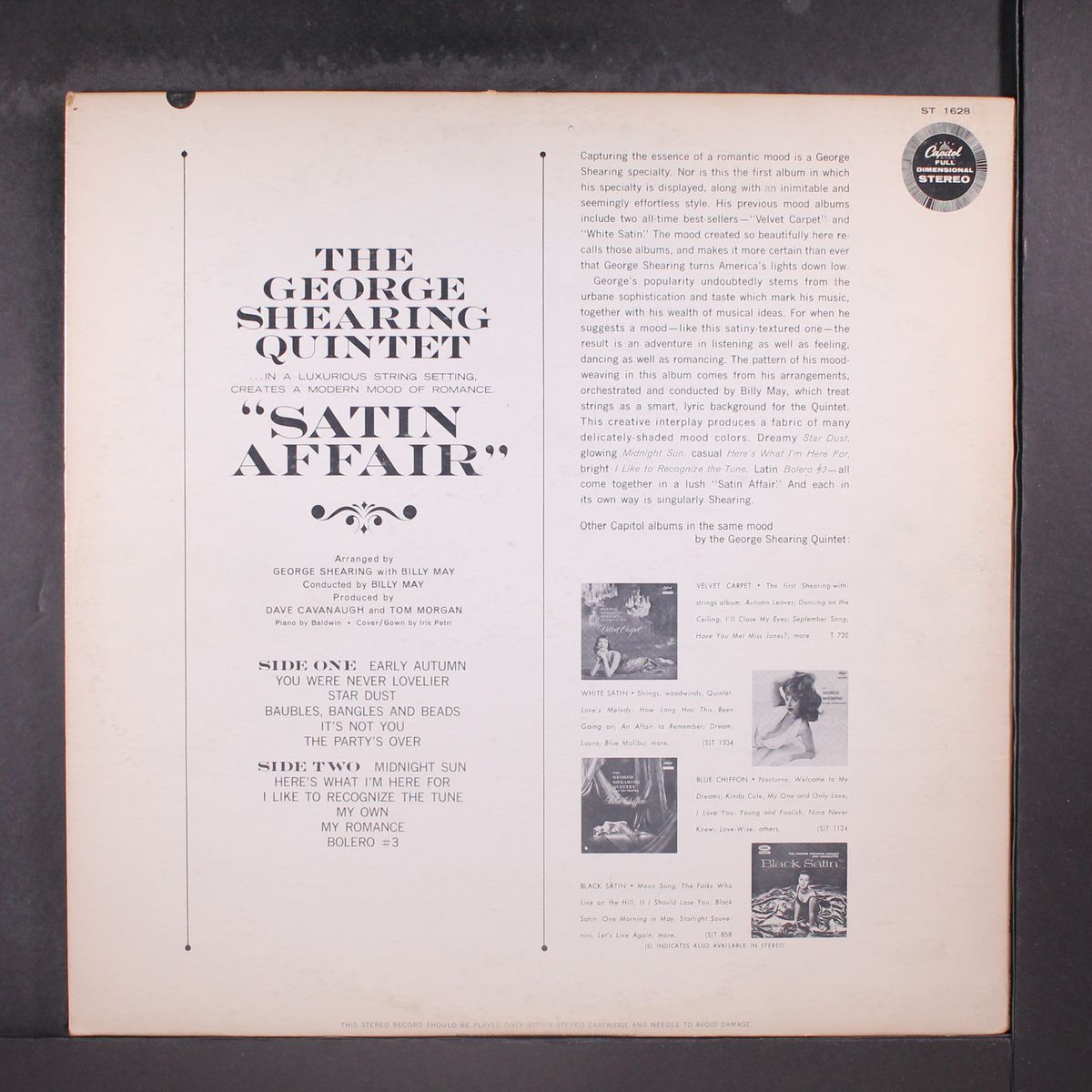 satin affair by GEORGE SHEARING