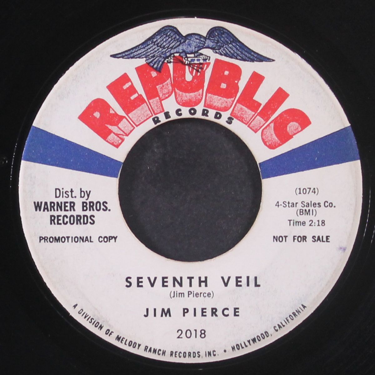 cajun hop / seventh veil by JIM PIERCE