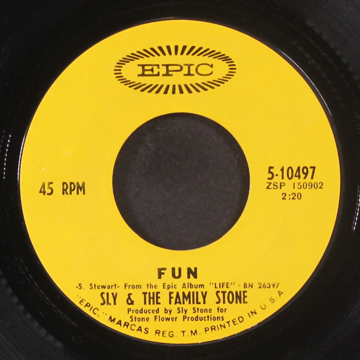 hot fun in the summertime / fun by SLY & FAMILY STONE