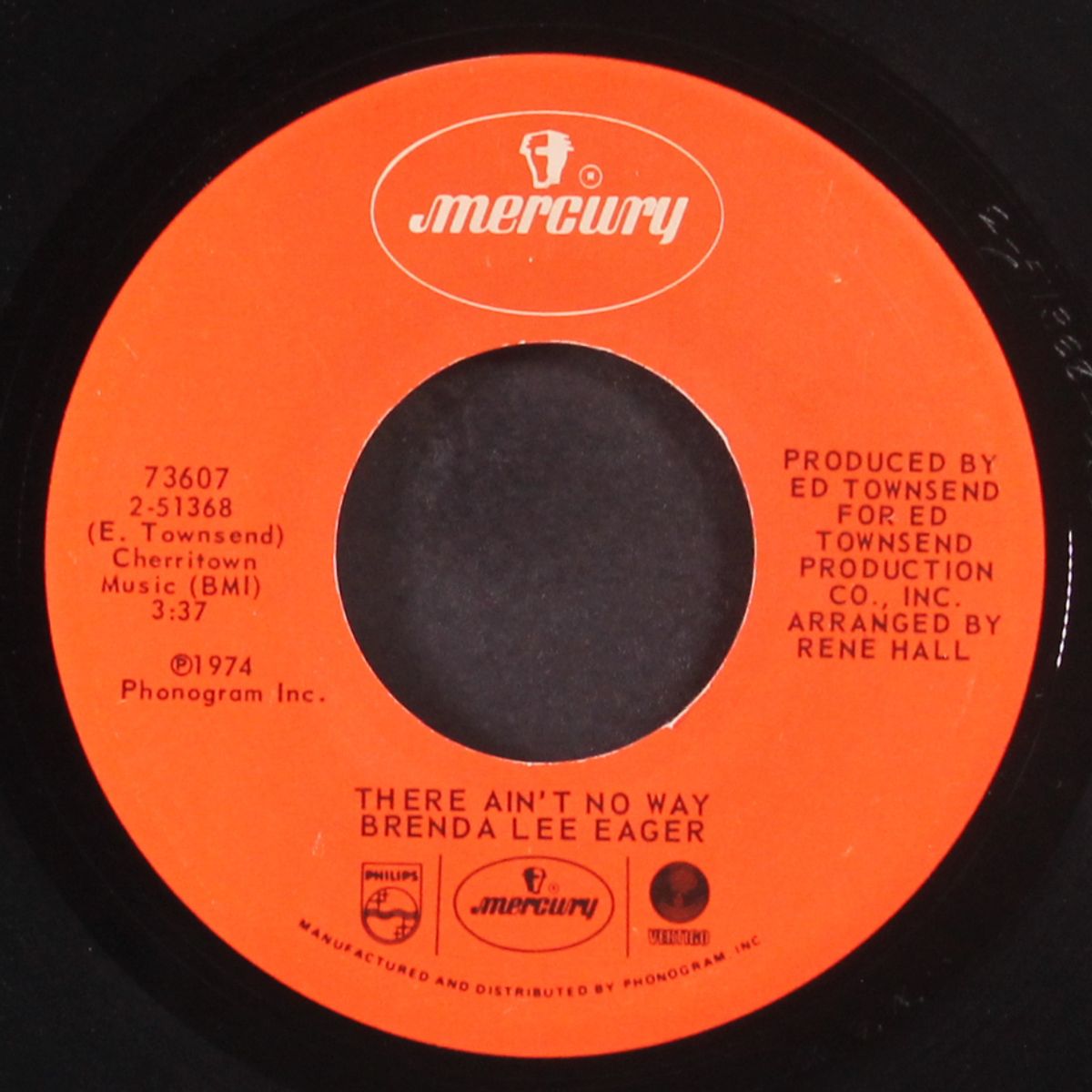 there ain't no way / ah! sweet mystery of life by BRENDA LEE EAGER