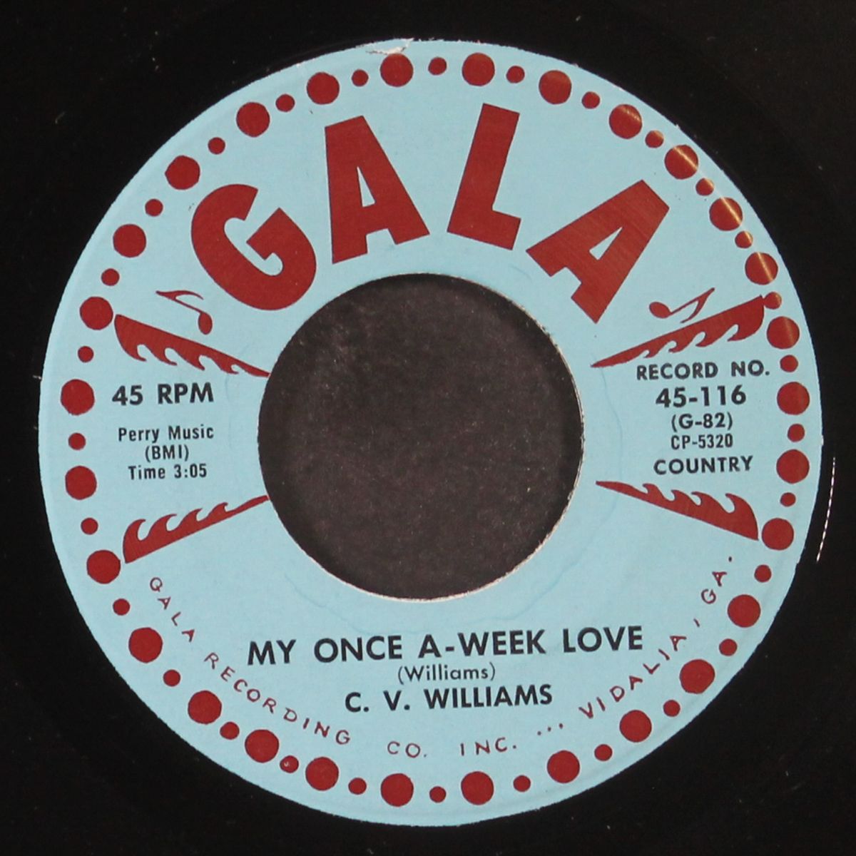 i've lost the only one / my once a-week love by C.V. WILLIAMS