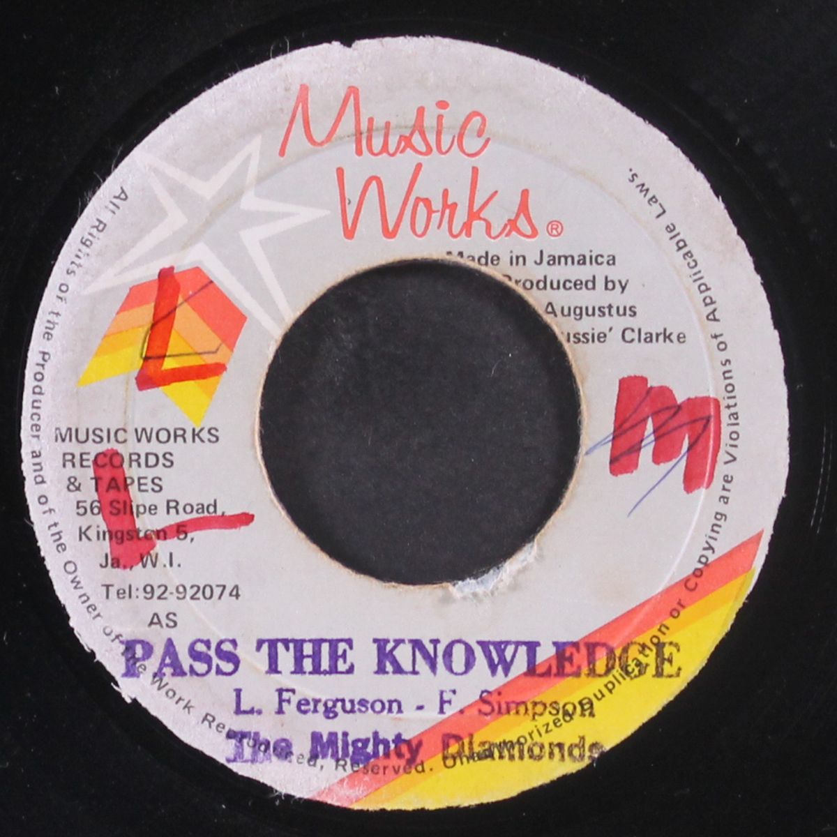 pass the knowledge by MIGHTY DIAMONDS