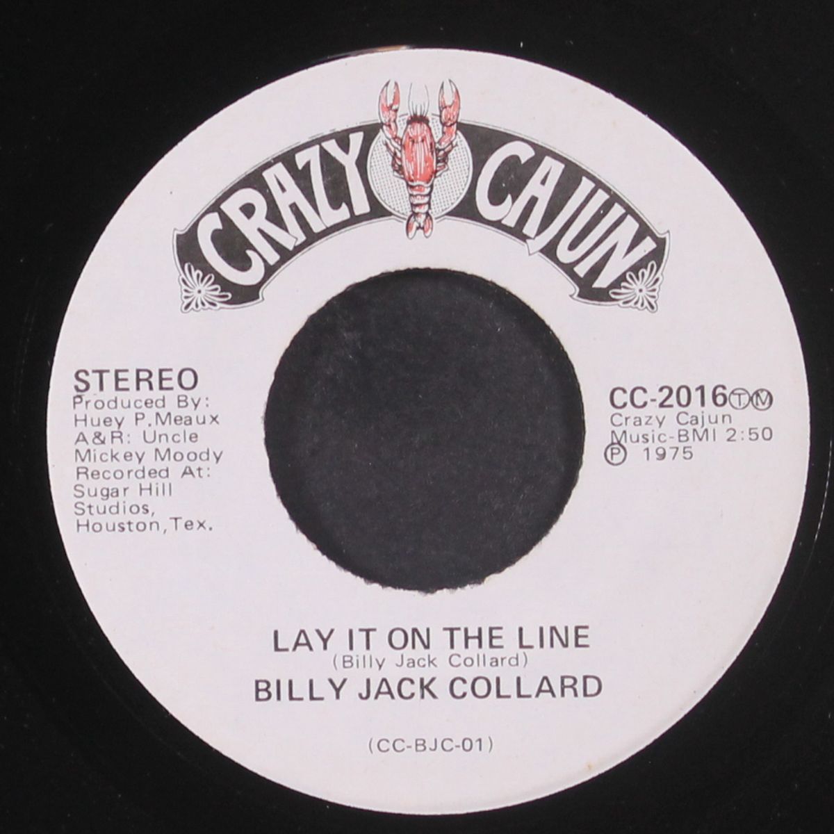 lay it on the line / dream man by BILLY JACK COLLARD