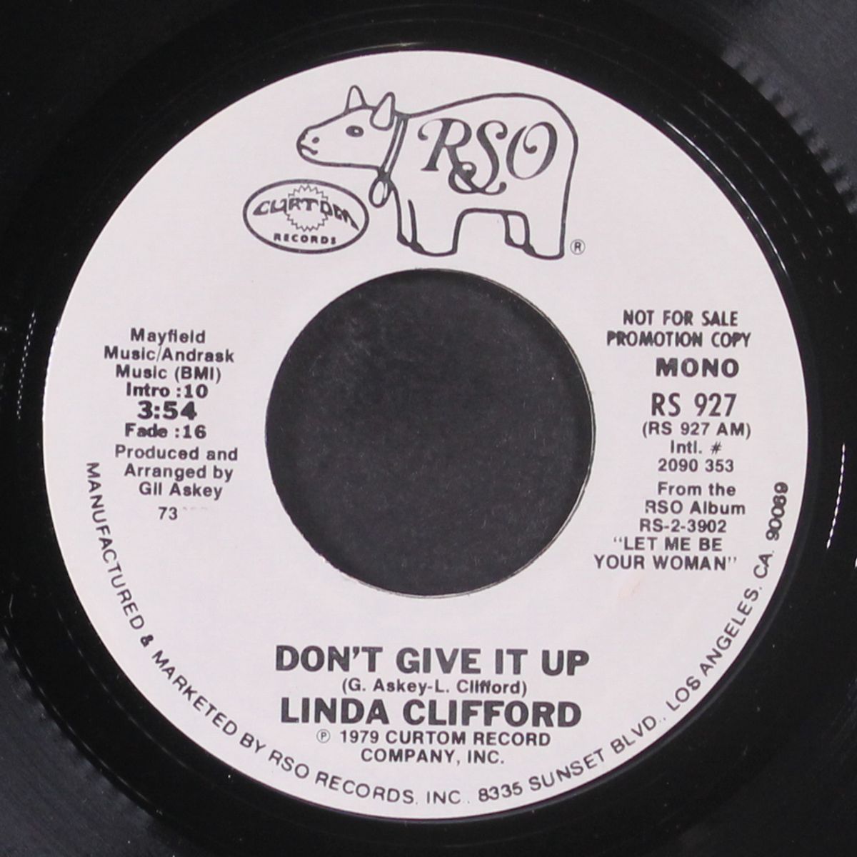 don't give it up / mono by LINDA CLIFFORD