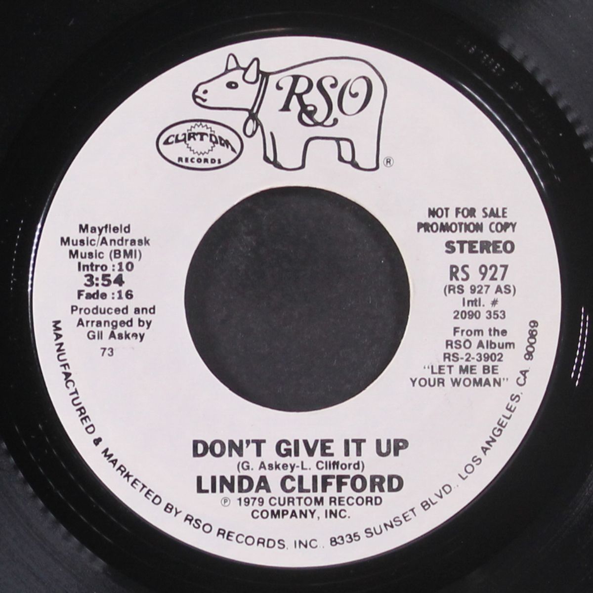 don't give it up / mono by LINDA CLIFFORD