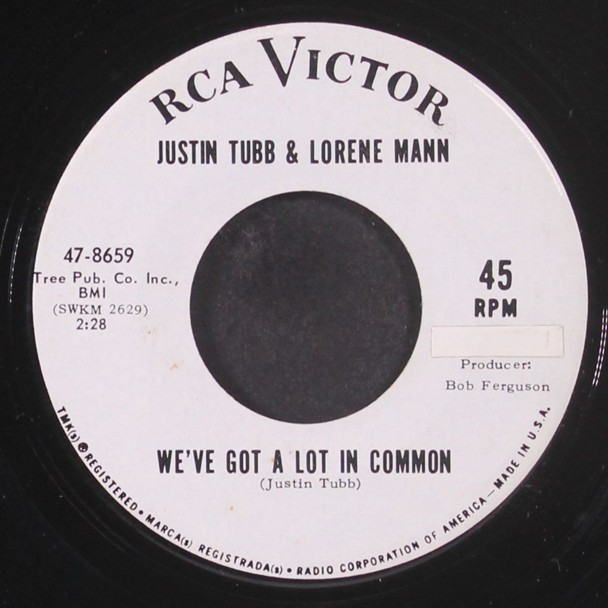 hurry mr. peters by JUSTIN TUBB & LORENE MANN