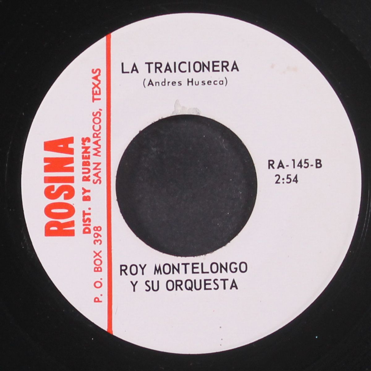 que manera de perder / la traicionera by ROY MONTELONGO Y SU ORQUESTA