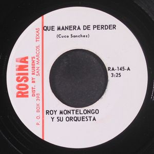 ROY MONTELONGO Y SU ORQUESTA