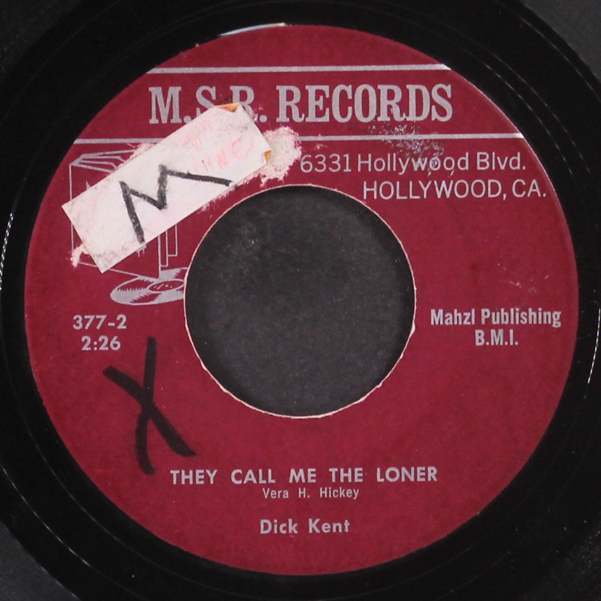 new dawn / they call me the loner by DICK KENT