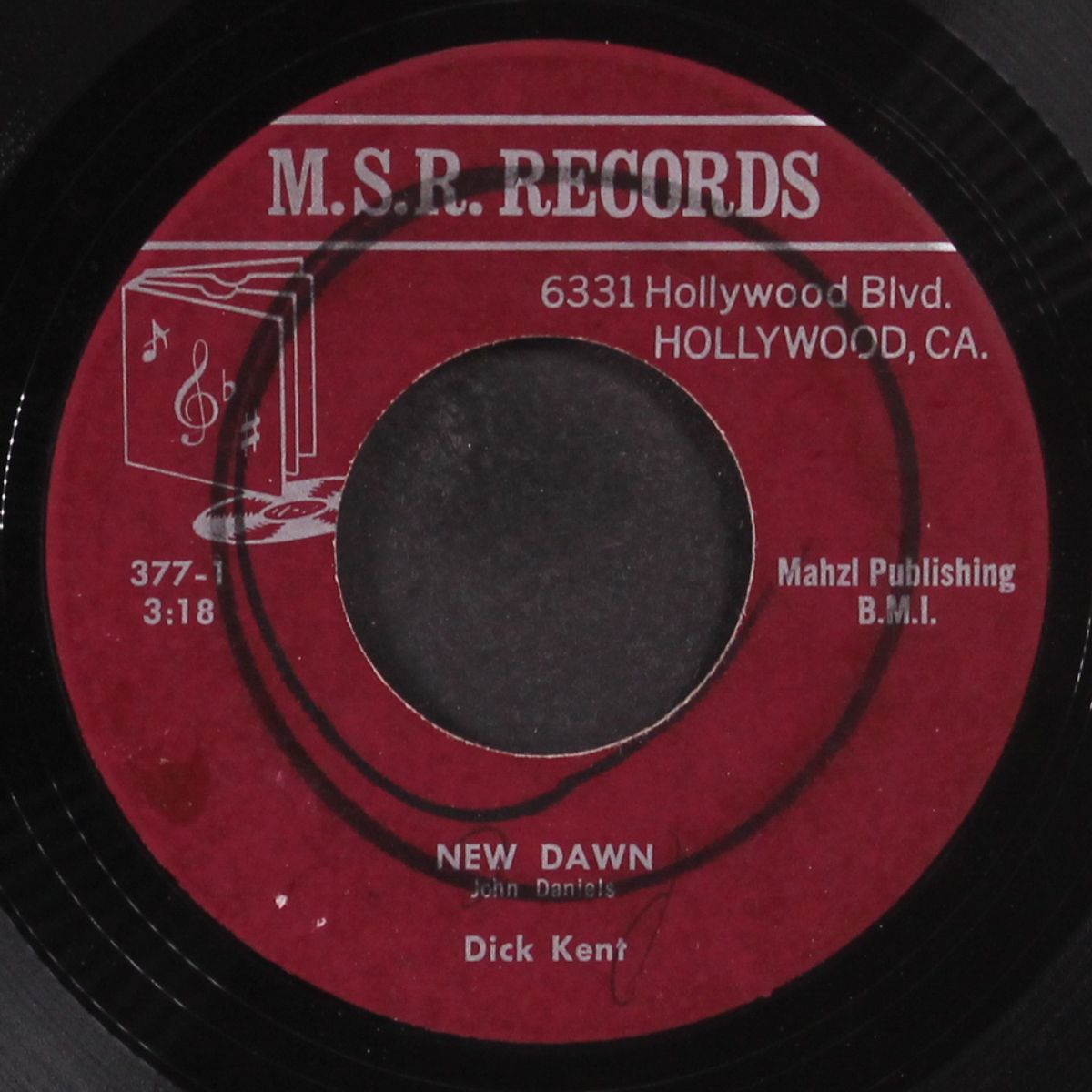 new dawn / they call me the loner by DICK KENT
