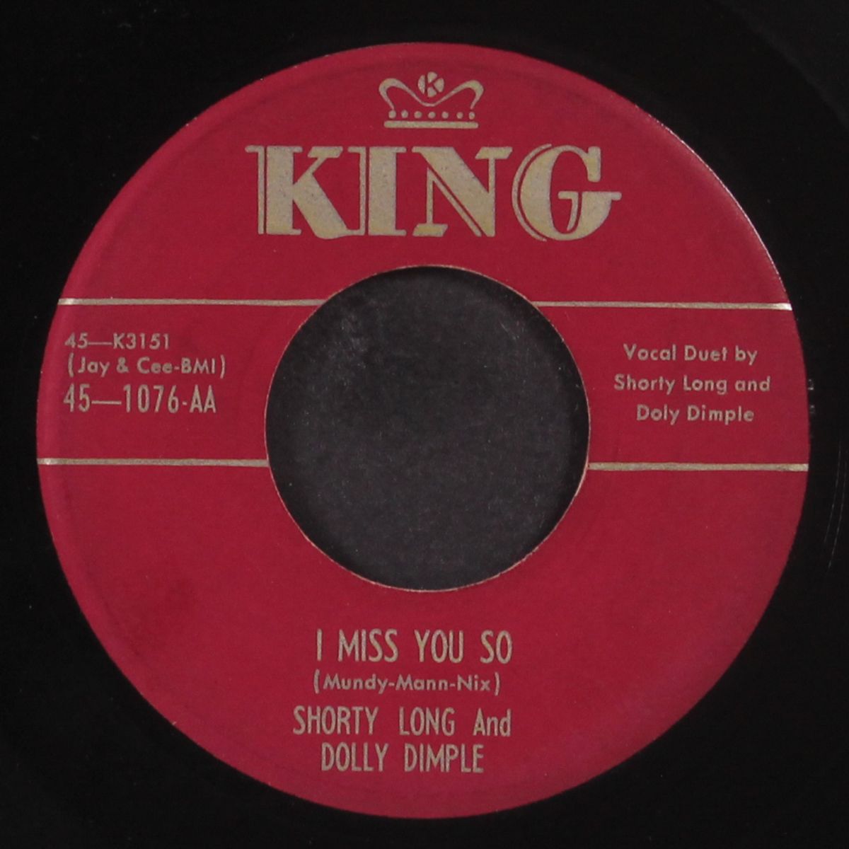 hillbilly wedding / i miss you so by SHORTY LONG & DOLLY DIMPLE