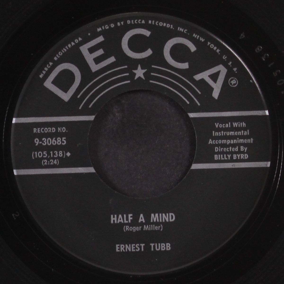 deep purple blues by ERNEST TUBB