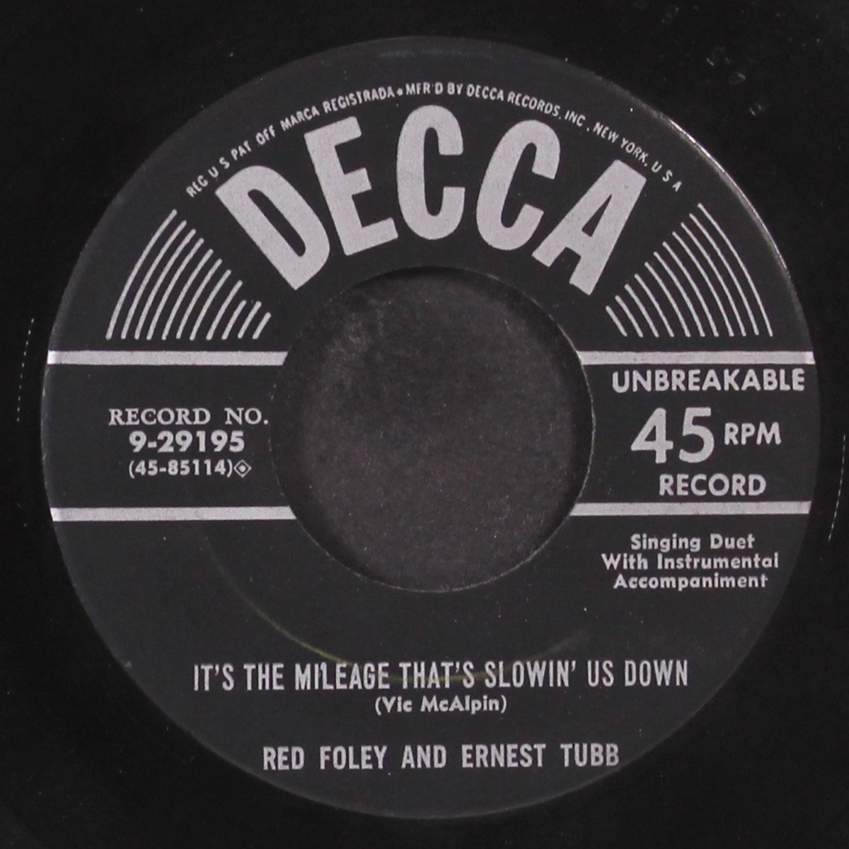 double-datin' by ERNEST TUBB