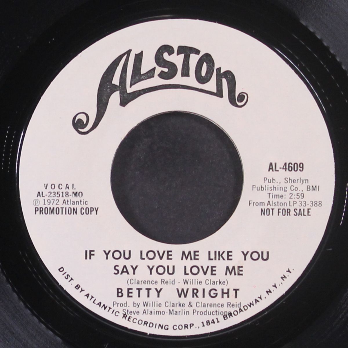 if you love me like you say you love me / i'm gettin' tired baby by BETTY WRIGHT