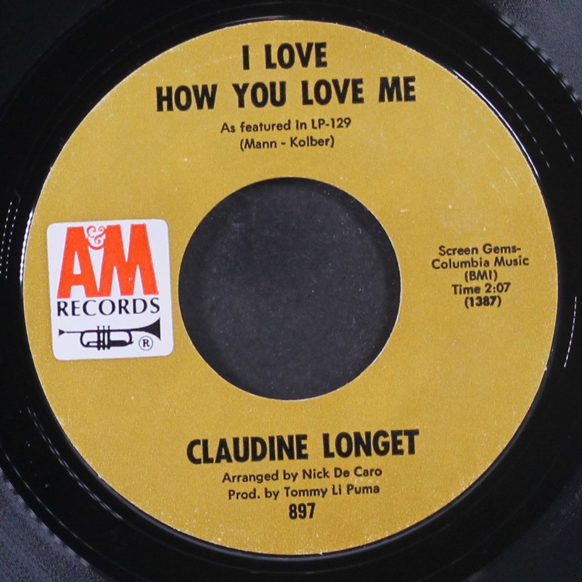 i love how you love me / when i'm sixty-four by CLAUDINE LONGET