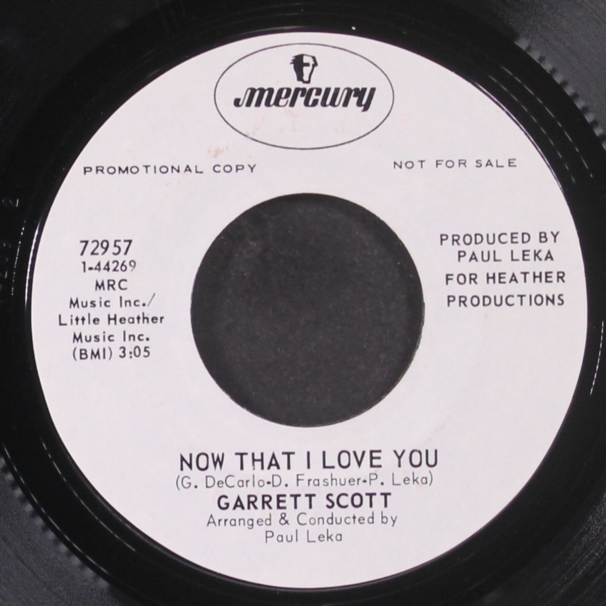 sweet laura lee / now that i love you by GARRETT SCOTT