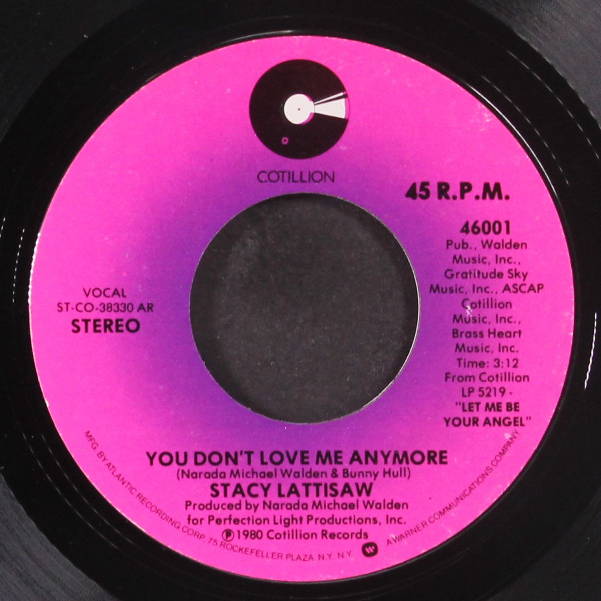let me be your angel / you don't love me anymore by STACY LATTISAW