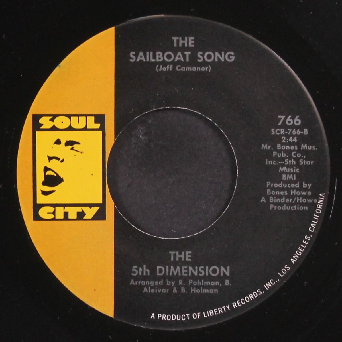 stoned soul picnic / the sailboat song by FIFTH DIMENSION
