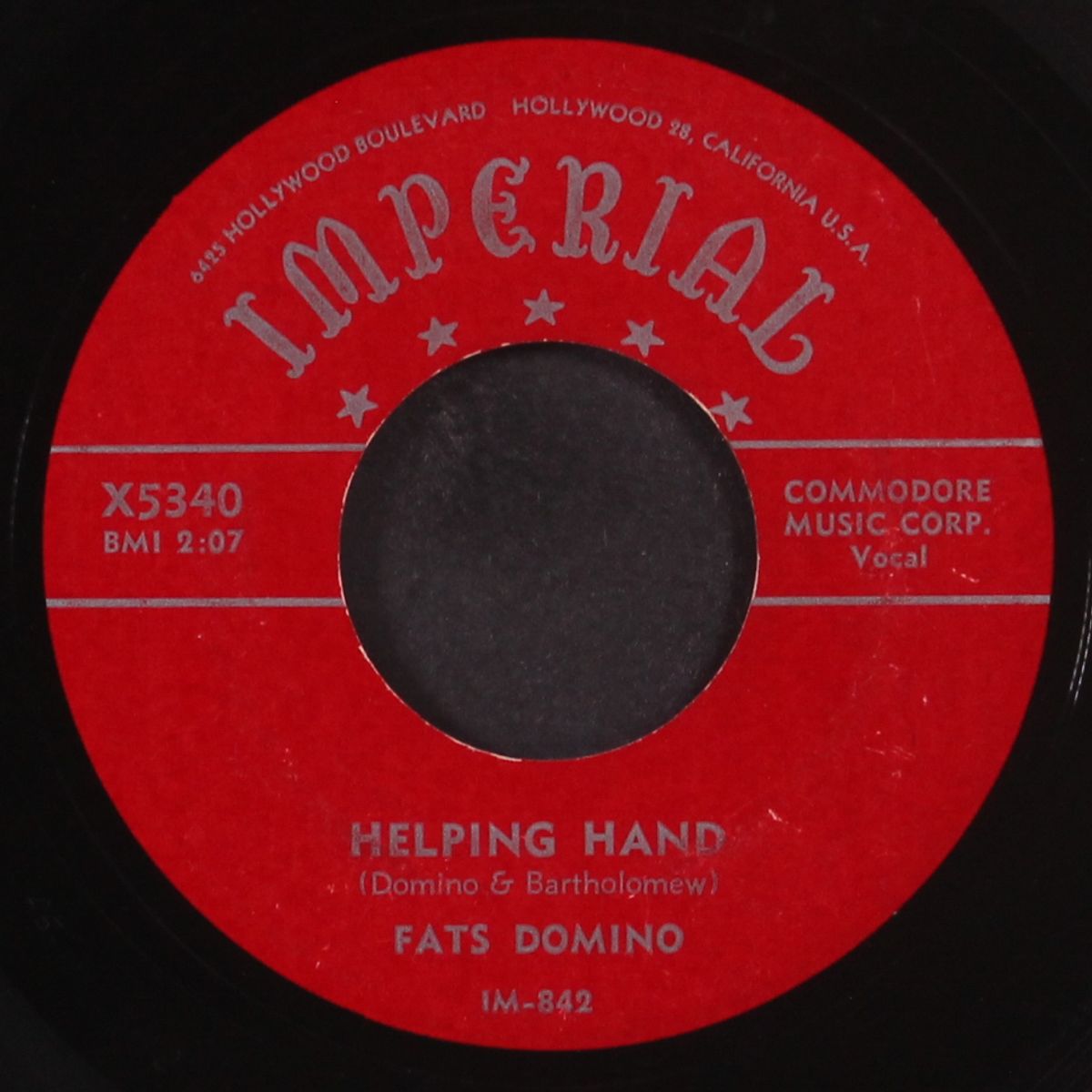 helping hand / don't you know by FATS DOMINO