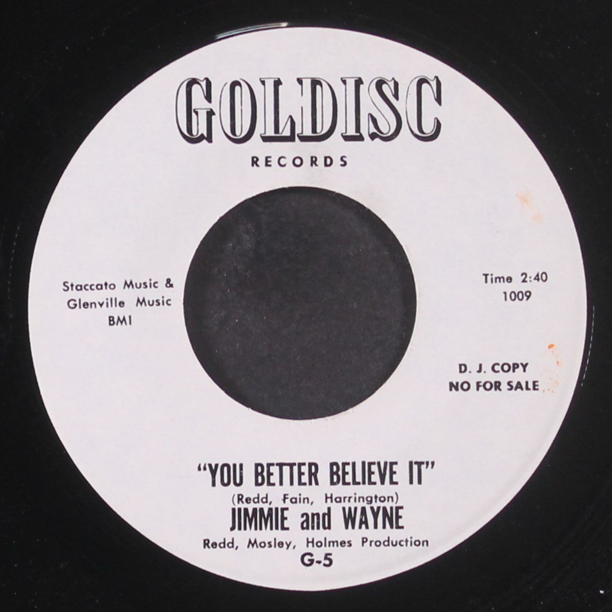 you better believe it by JIMMIE & WAYNE