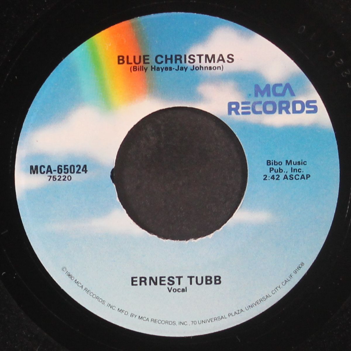 white christmas / blue christmas by ERNEST TUBB
