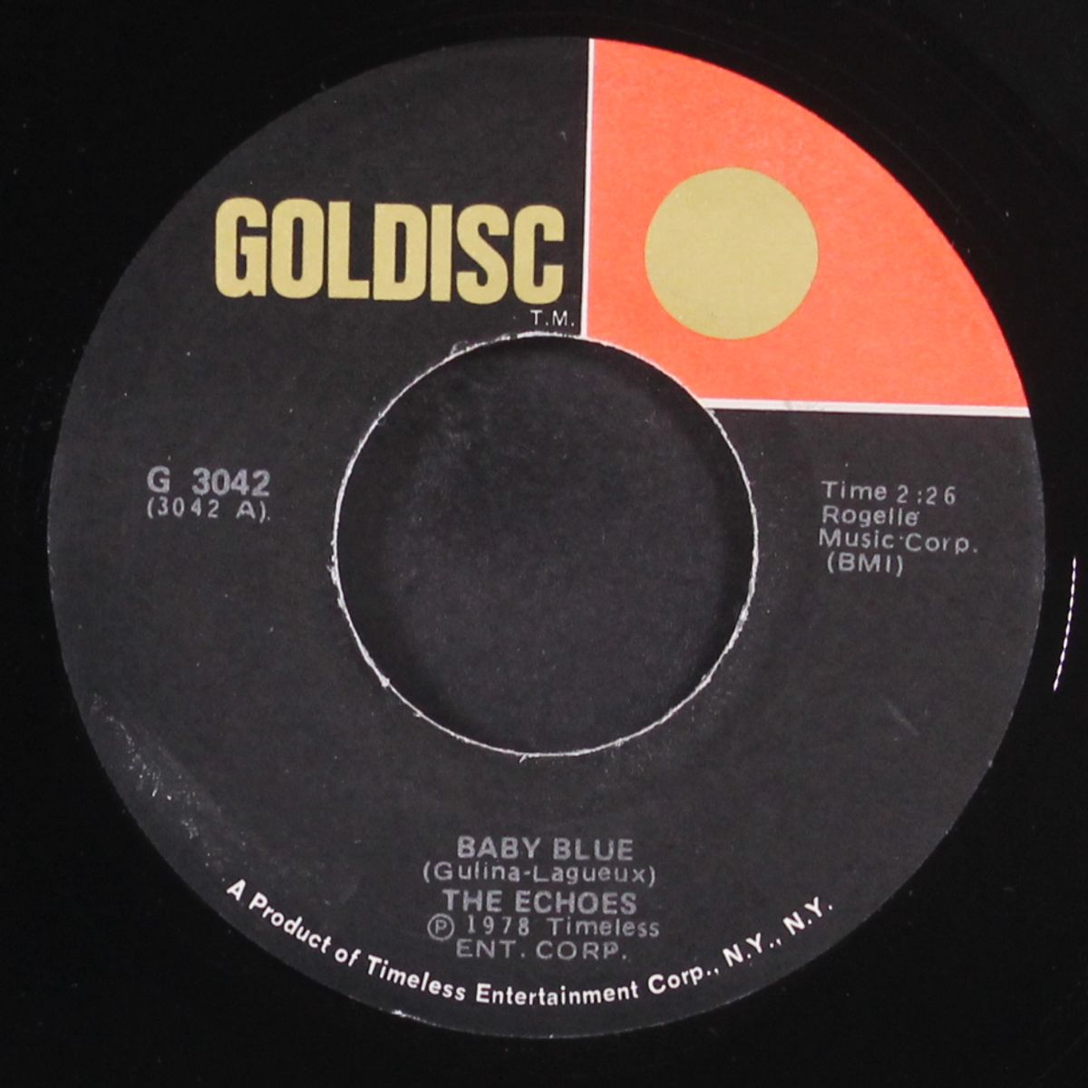 baby blue / priscilla by ECHOES / EDDIE COOLEY & THE DIMPLES