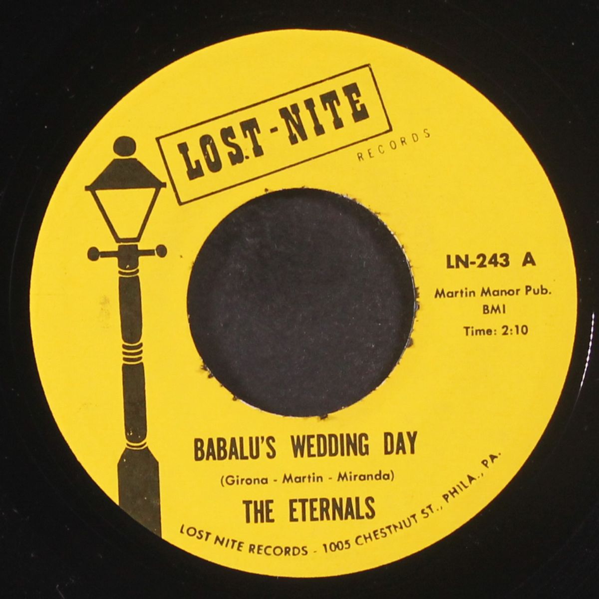 babalu's wedding day / my girl by ETERNALS