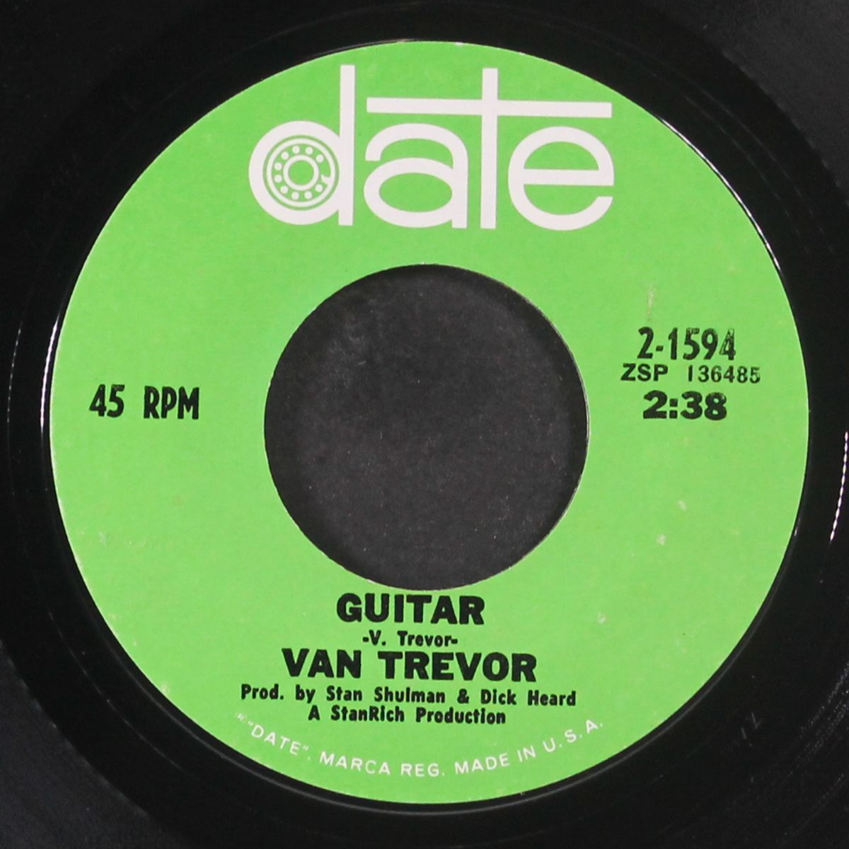 guitar / take me along with you by VAN TREVOR