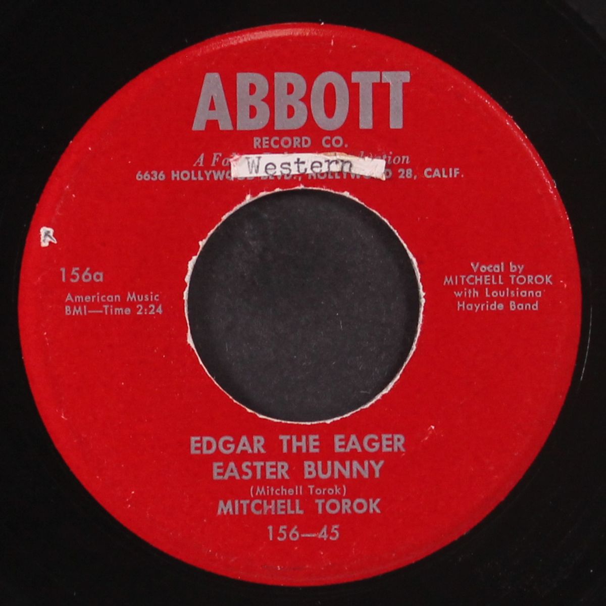 living on love / edgar the eager easter bunny by MITCHELL TOROK
