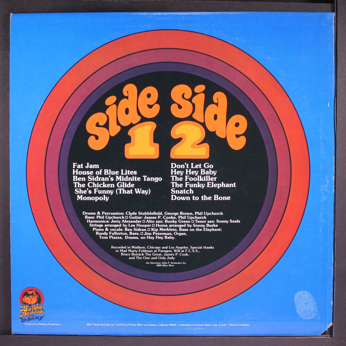 don't let go by BEN SIDRAN