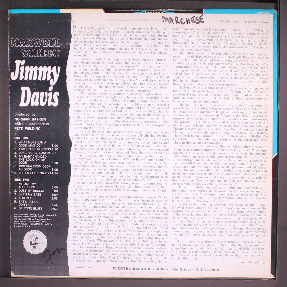 maxwell street jimmy davis by MAXWELL STREET JIMMY DAVIS