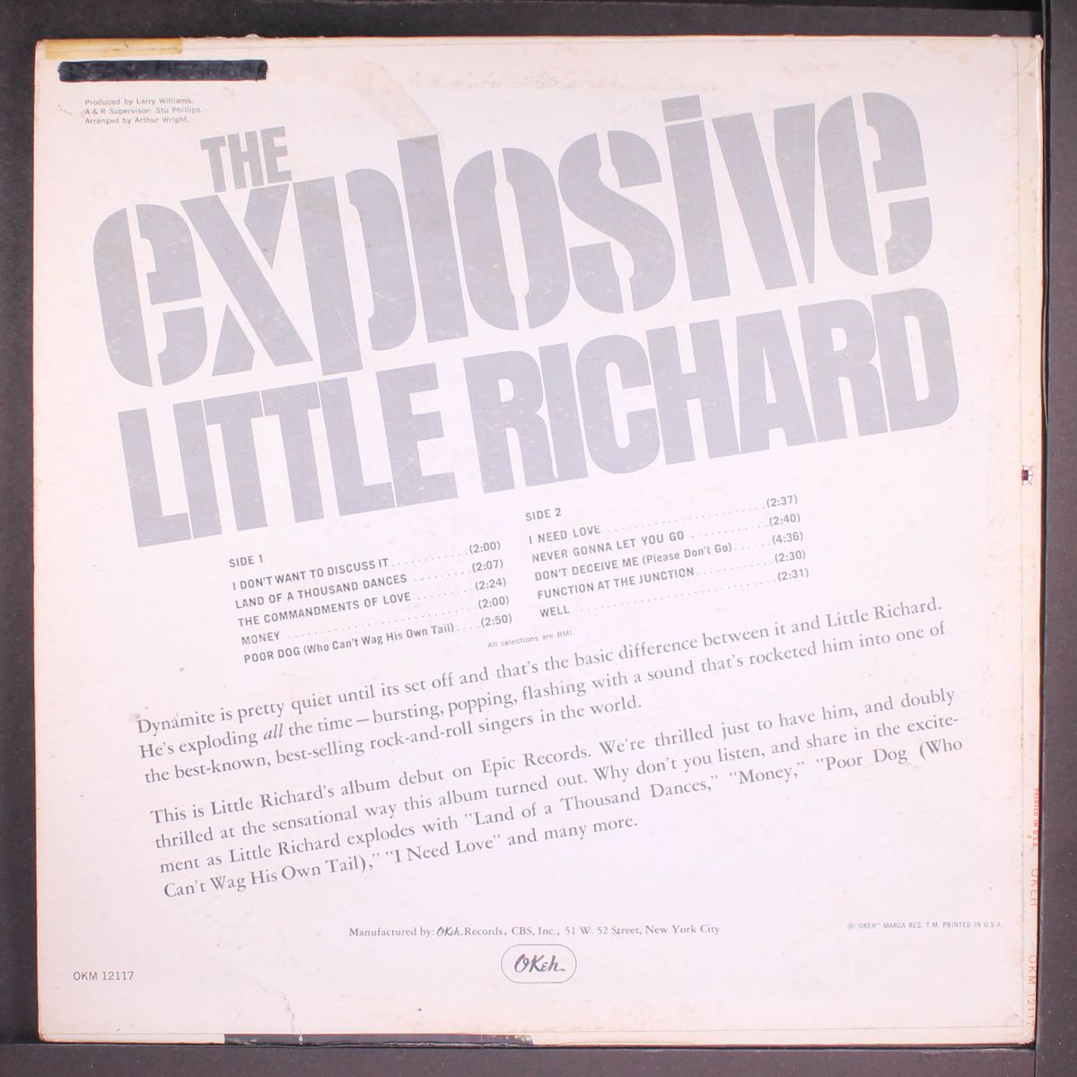 the explosive by LITTLE RICHARD