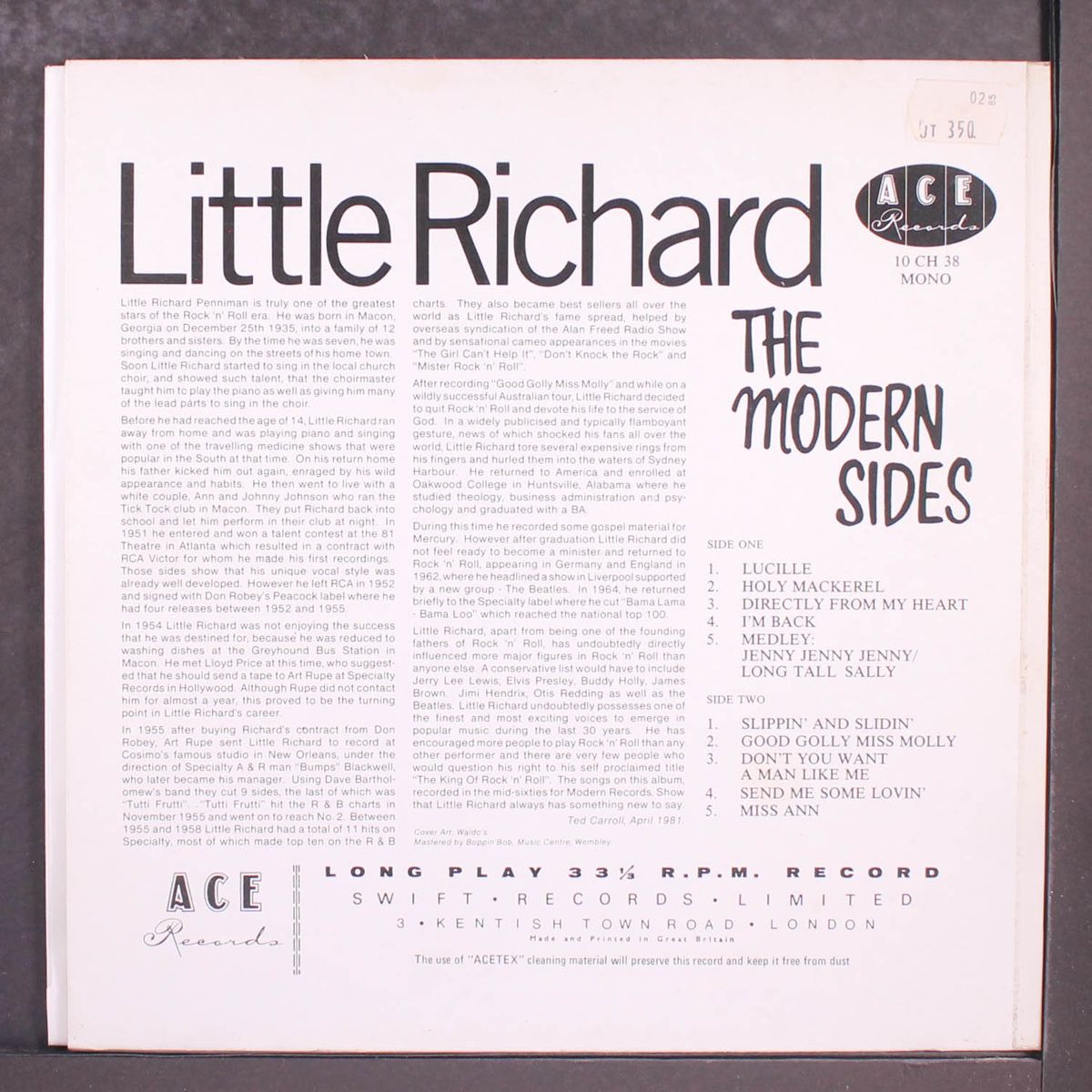 the modern sides by LITTLE RICHARD
