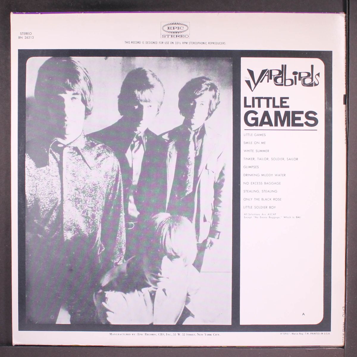 little games by YARDBIRDS