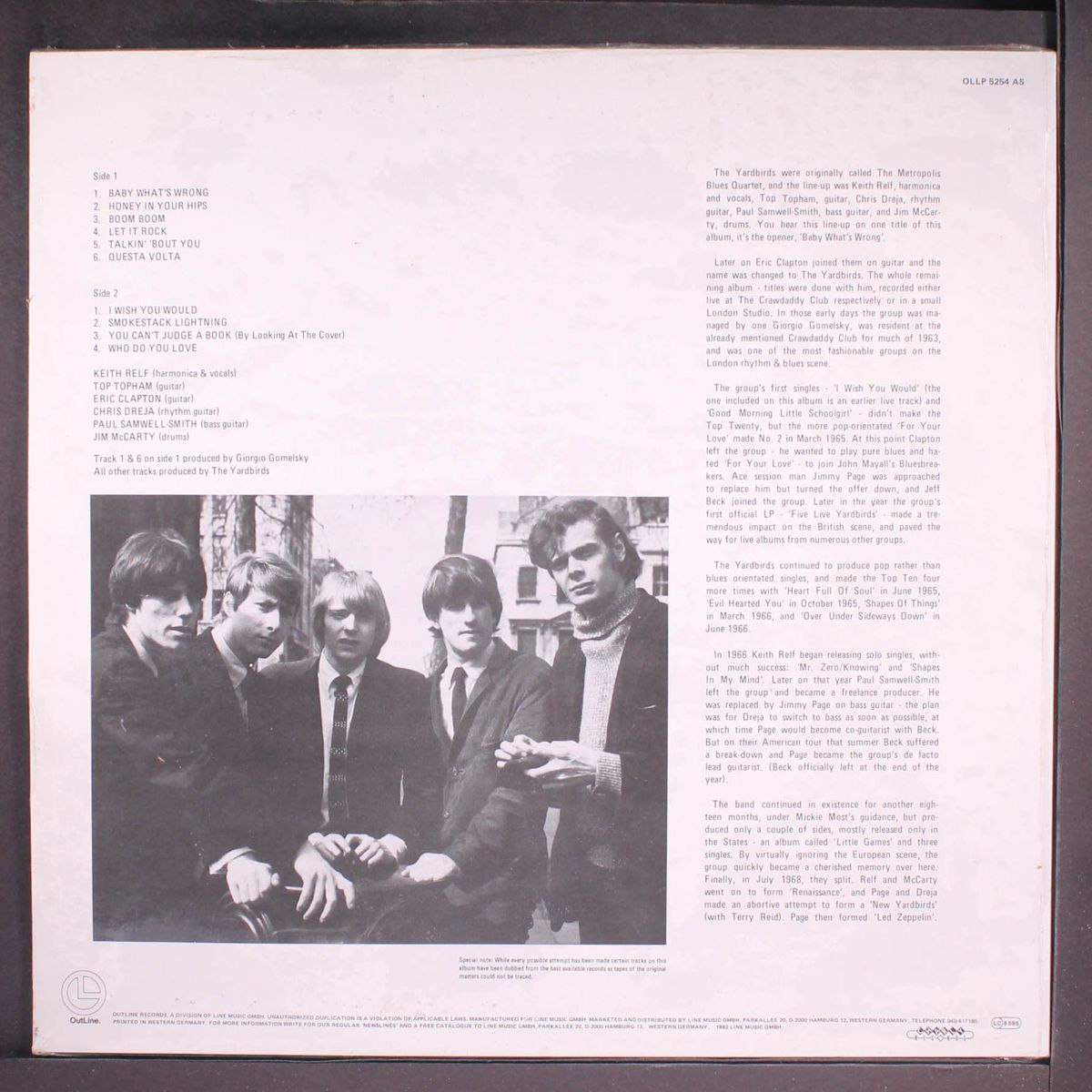 second helping by YARDBIRDS