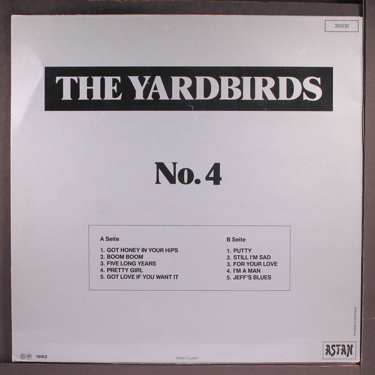 no. 4 by YARDBIRDS