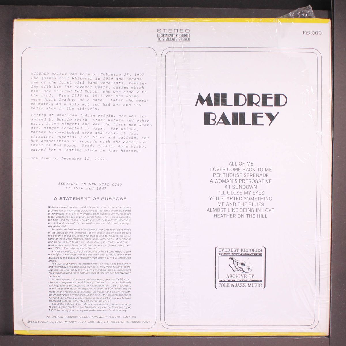 mildred bailey by MILDRED BAILEY