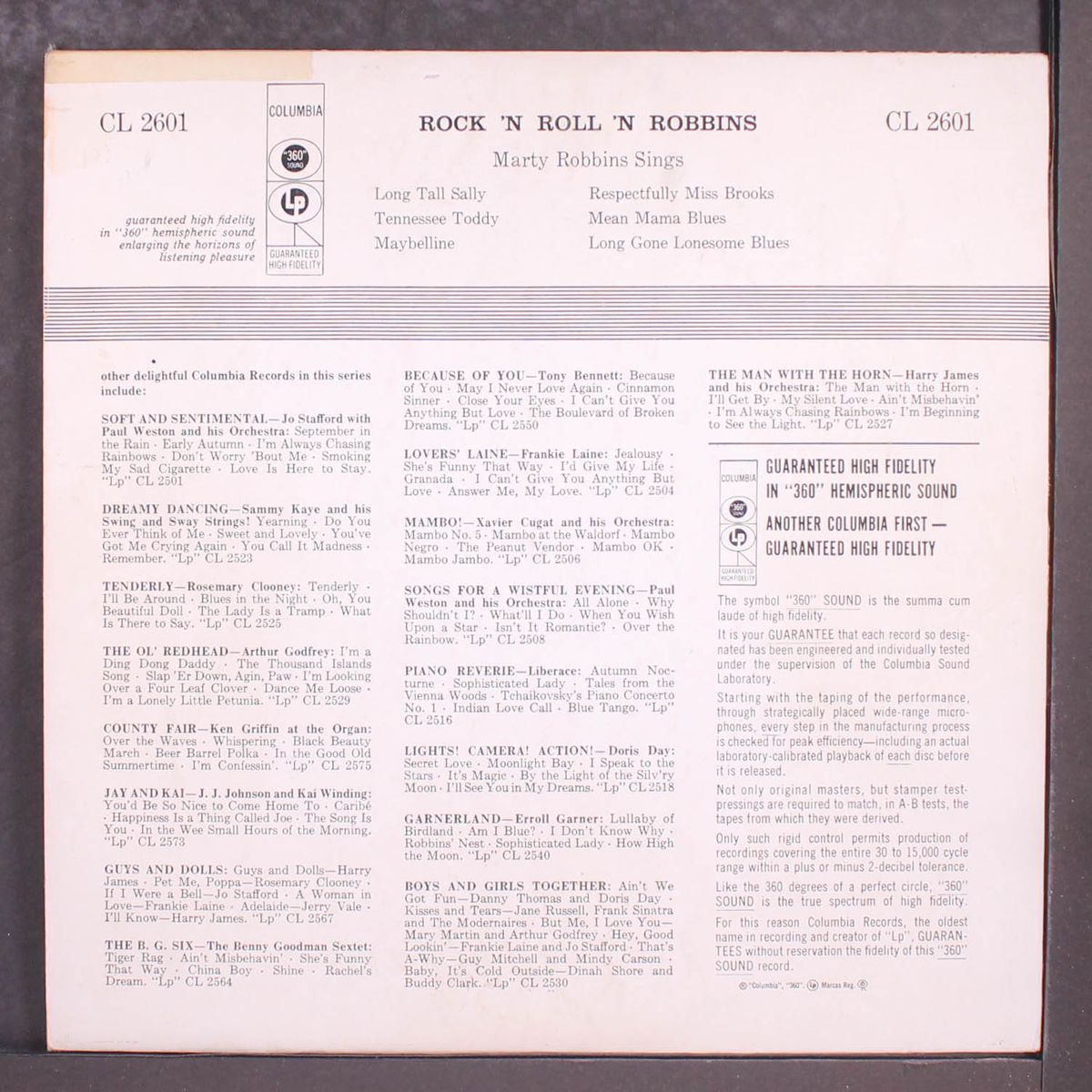rock'n roll'n robbins by MARTY ROBBINS