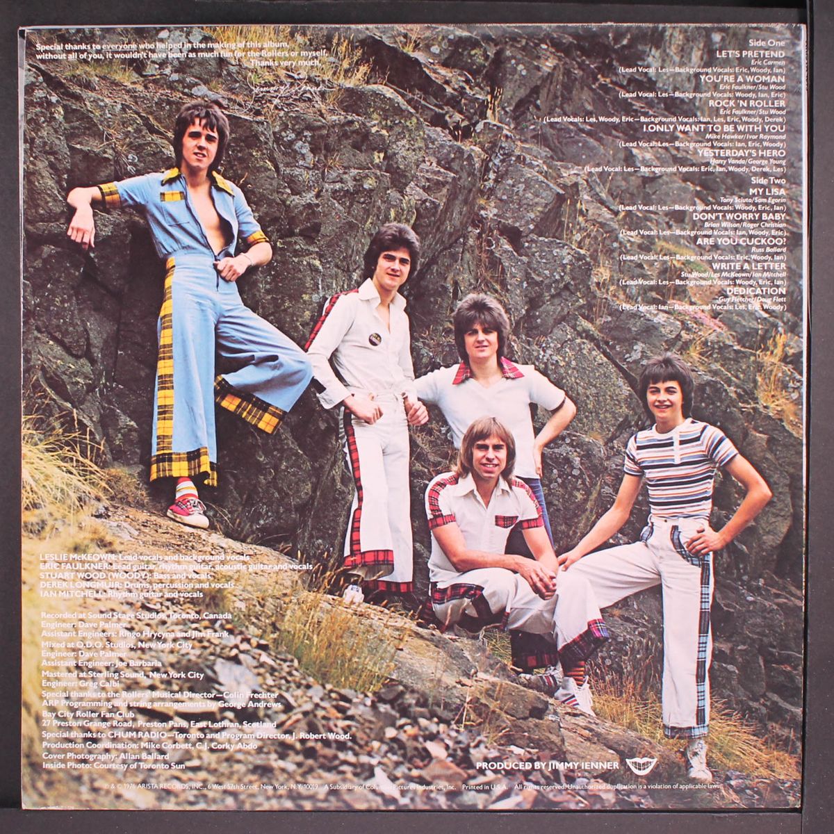 dedication by BAY CITY ROLLERS