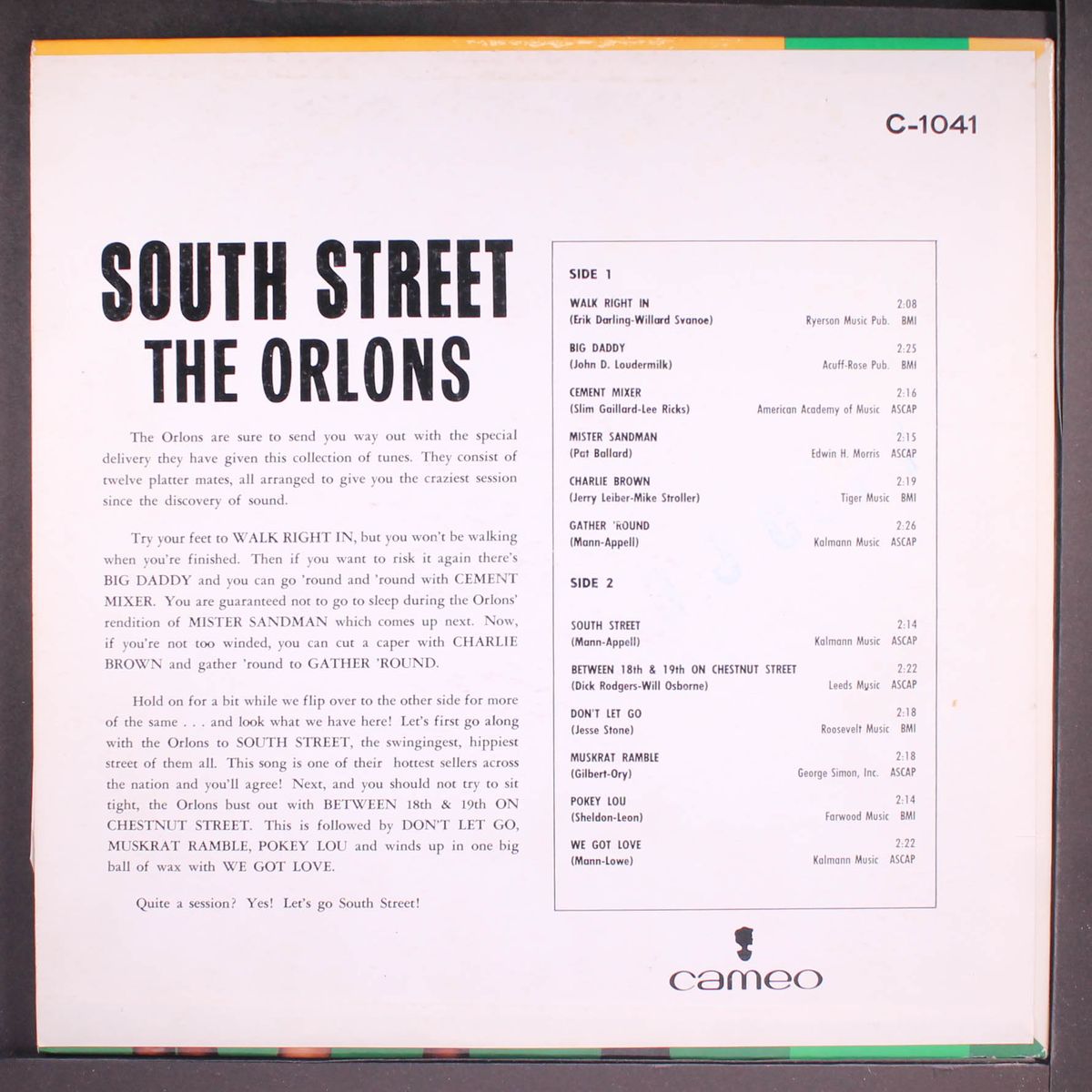south street by ORLONS