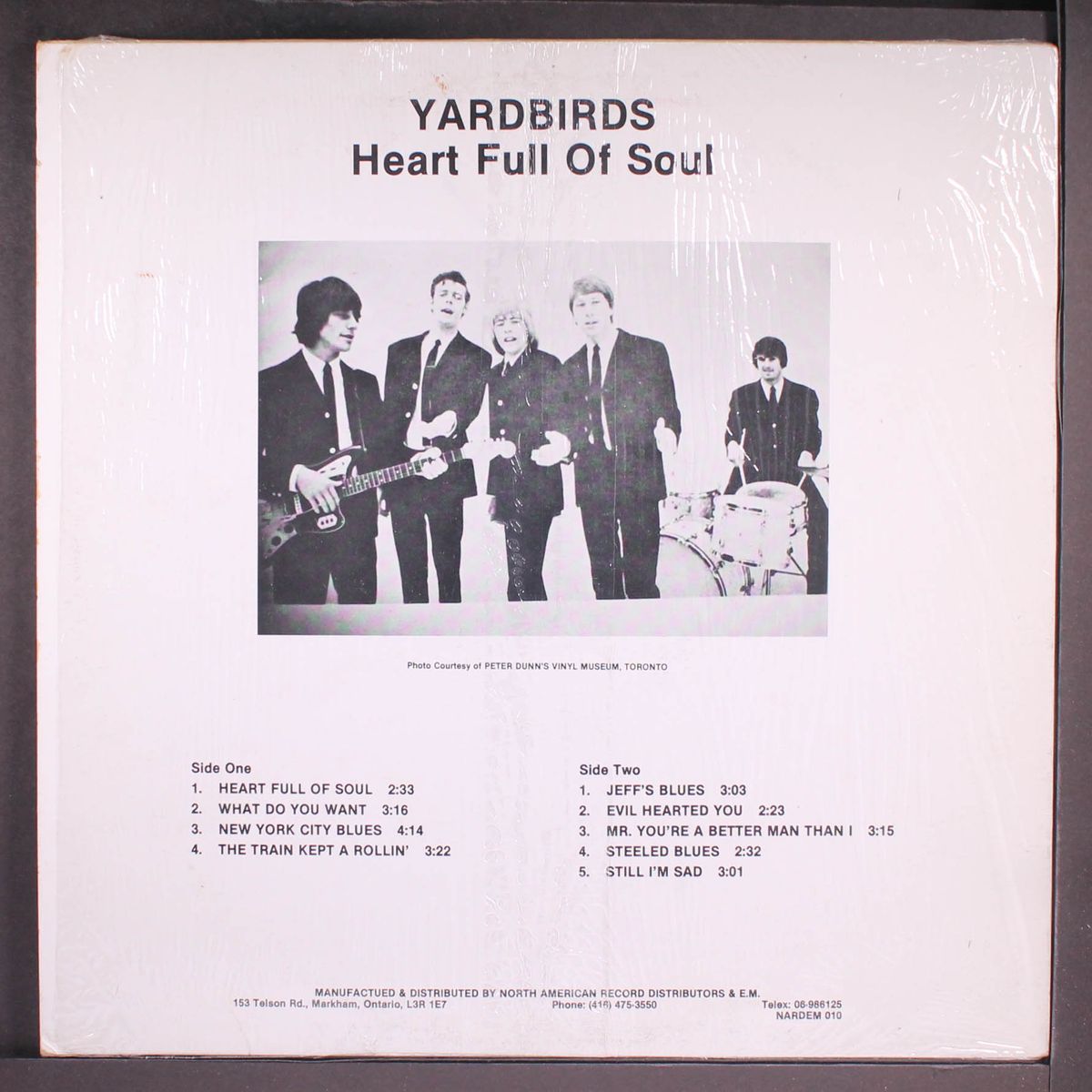 heart full of soul by YARDBIRDS