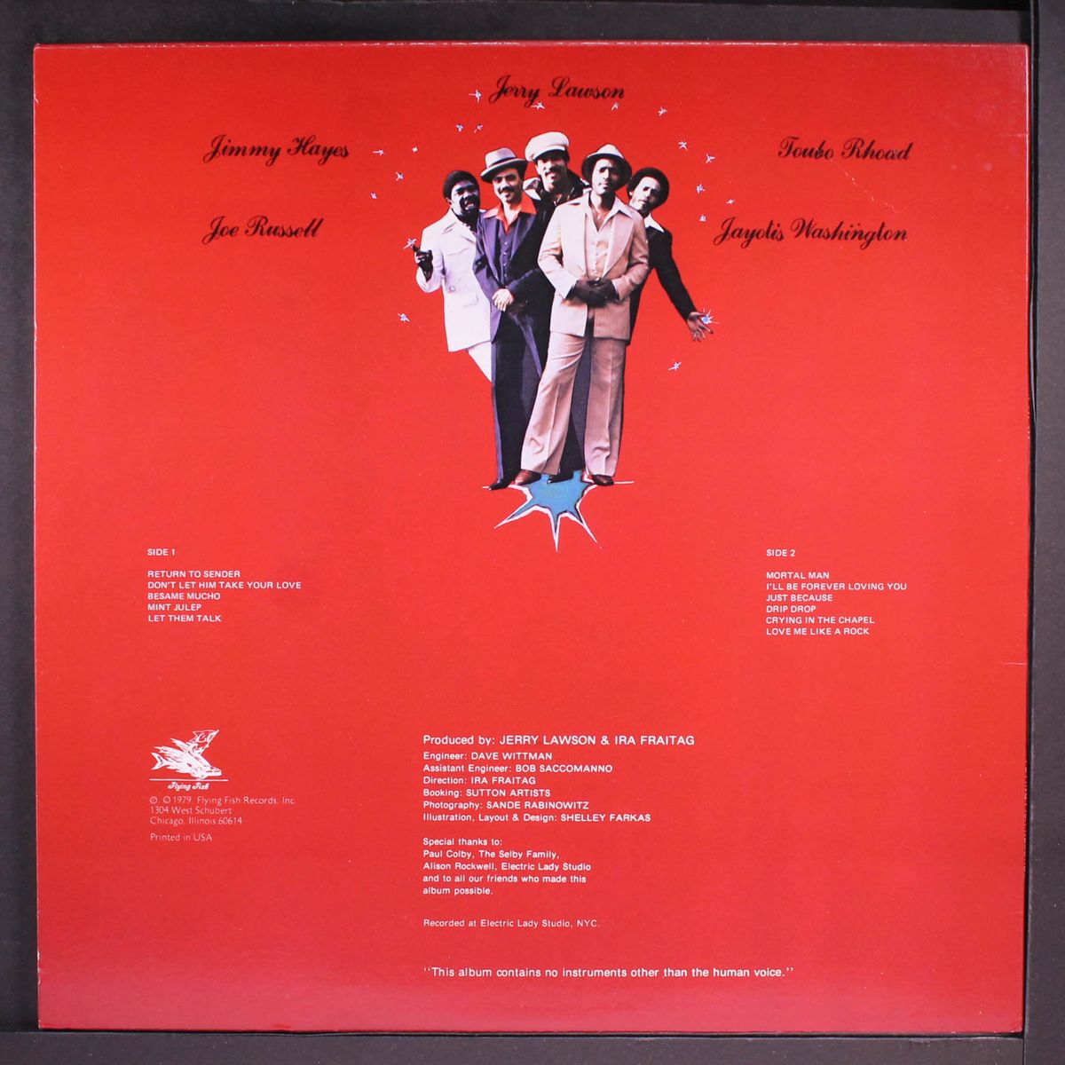 comin' at ya by PERSUASIONS